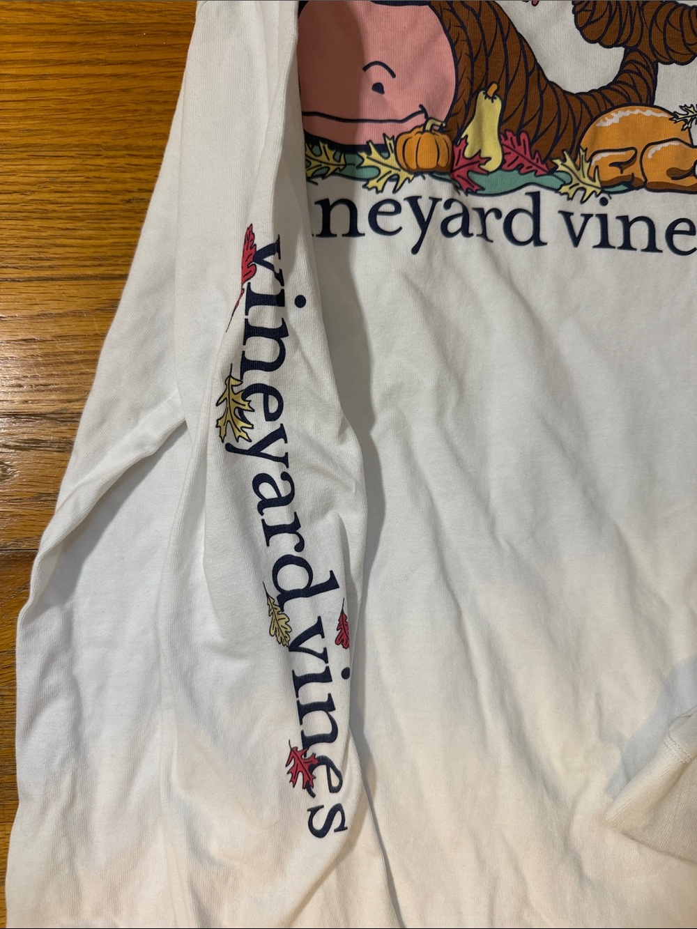 Vineyard Vines White Long Sleeve Pocket  Tee and Navy Long Sleeve Pocket Tee - Picture 7 of 8